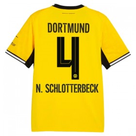 Virallinen pelipaita Borussia Dortmund N. Schlotterbeck 4 Koti 2026-27 Lyhythihainen - Miesten