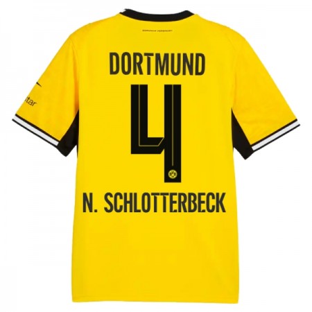 Virallinen pelipaita Borussia Dortmund N. Schlotterbeck 4 Koti 2026-27 Lyhythihainen - Miesten Virallinen pelipaita Borussia Dortmund N. Schlotterbeck 4 Koti 2026-27 Lyhythihainen - Miesten