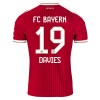 Virallinen pelipaita FC Bayern München Davies 19 Koti 2026-27 Lyhythihainen - Miesten Virallinen pelipaita FC Bayern München Davies 19 Koti 2026-27 Lyhythihainen - Miesten