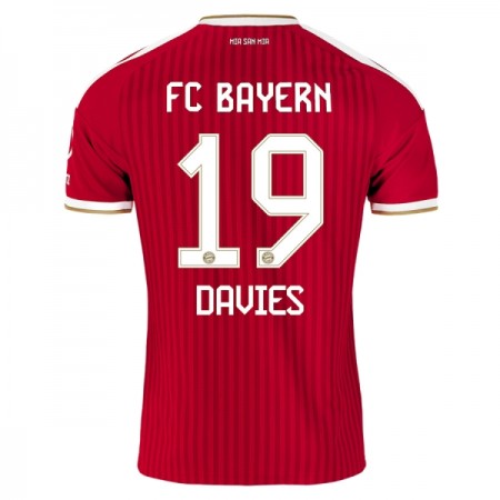 Virallinen pelipaita FC Bayern München Davies 19 Koti 2026-27 Lyhythihainen - Miesten Virallinen pelipaita FC Bayern München Davies 19 Koti 2026-27 Lyhythihainen - Miesten
