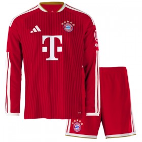 Virallinen pelipaita FC Bayern München Koti 2026-27 Pitkähihainen - Lasten ( + Lyhyet housut )