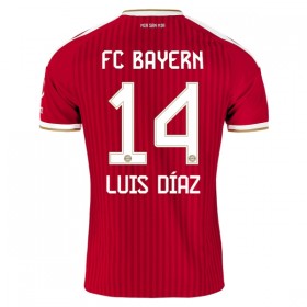 Virallinen pelipaita FC Bayern München Luis Diaz 14 Koti 2026-27 Lyhythihainen - Miesten