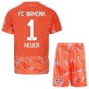 Virallinen pelipaita FC Bayern München Neuer 1 Vieras Maalivahti 2026-27 Lyhythihainen - Lasten ( + Lyhyet housut ) Virallinen pelipaita FC Bayern München Neuer 1 Vieras Maalivahti 2026-27 Lyhythihainen - Lasten ( + Lyhyet housut )