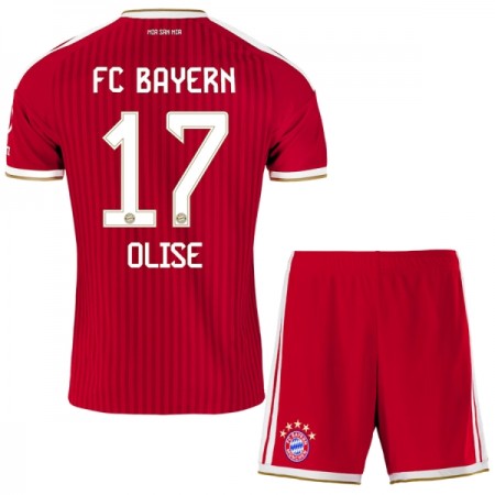 Virallinen pelipaita FC Bayern München Olise 17 Koti 2026-27 Lyhythihainen - Lasten ( + Lyhyet housut ) Virallinen pelipaita FC Bayern München Olise 17 Koti 2026-27 Lyhythihainen - Lasten ( + Lyhyet housut )