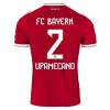 Virallinen pelipaita FC Bayern München Upamecano 2 Koti 2026-27 Lyhythihainen - Miesten Virallinen pelipaita FC Bayern München Upamecano 2 Koti 2026-27 Lyhythihainen - Miesten