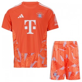 Virallinen pelipaita FC Bayern München Vieras Maalivahti 2026-27 Lyhythihainen - Lasten ( + Lyhyet housut )