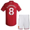 Virallinen pelipaita Manchester United B. Fernandes 8 Koti 2026-27 Lyhythihainen - Lasten ( + Lyhyet housut ) Virallinen pelipaita Manchester United B. Fernandes 8 Koti 2026-27 Lyhythihainen - Lasten ( + Lyhyet housut )