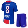Virallinen pelipaita Paris Saint-Germain Fabian 8 Koti 2026-27 Lyhythihainen - Lasten ( + Lyhyet housut ) Virallinen pelipaita Paris Saint-Germain Fabian 8 Koti 2026-27 Lyhythihainen - Lasten ( + Lyhyet housut )