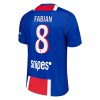 Virallinen pelipaita Paris Saint-Germain Fabian 8 Koti 2026-27 Lyhythihainen - Miesten