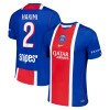 Virallinen pelipaita Paris Saint-Germain Hakimi 2 Koti 2026-27 Lyhythihainen - Miesten Virallinen pelipaita Paris Saint-Germain Hakimi 2 Koti 2026-27 Lyhythihainen - Miesten