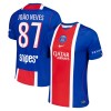 Virallinen pelipaita Paris Saint-Germain Joao Neves 87 Koti 2026-27 Lyhythihainen - Miesten Virallinen pelipaita Paris Saint-Germain Joao Neves 87 Koti 2026-27 Lyhythihainen - Miesten