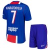 Virallinen pelipaita Paris Saint-Germain Kvaratskhelia 7 Koti 2026-27 Lyhythihainen - Lasten ( + Lyhyet housut ) Virallinen pelipaita Paris Saint-Germain Kvaratskhelia 7 Koti 2026-27 Lyhythihainen - Lasten ( + Lyhyet housut )