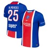 Virallinen pelipaita Paris Saint-Germain Nuno Mendes 25 Koti 2026-27 Lyhythihainen - Miesten Virallinen pelipaita Paris Saint-Germain Nuno Mendes 25 Koti 2026-27 Lyhythihainen - Miesten