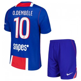Virallinen pelipaita Paris Saint-Germain O. Dembele 10 Koti 2026-27 Lyhythihainen - Lasten ( + Lyhyet housut )