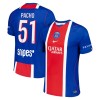 Virallinen pelipaita Paris Saint-Germain Pacho 51 Koti 2026-27 Lyhythihainen - Miesten Virallinen pelipaita Paris Saint-Germain Pacho 51 Koti 2026-27 Lyhythihainen - Miesten