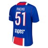 Virallinen pelipaita Paris Saint-Germain Pacho 51 Koti 2026-27 Lyhythihainen - Miesten