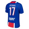 Virallinen pelipaita Paris Saint-Germain Vitinha 17 Koti 2026-27 Lyhythihainen - Miesten