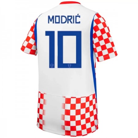 Virallinen pelipaita Kroatia Modrić 10 Koti MM-kisat 2026 Lyhythihainen - Miesten Virallinen pelipaita Kroatia Modrić 10 Koti MM-kisat 2026 Lyhythihainen - Miesten