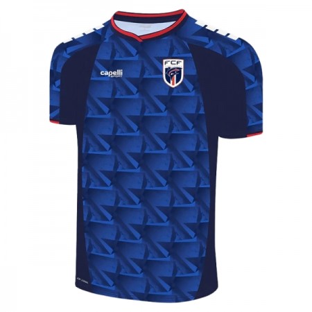 Virallinen pelipaita Cabo Verde Koti MM-kisat 2026 Lyhythihainen - Miesten Virallinen pelipaita Cabo Verde Koti MM-kisat 2026 Lyhythihainen - Miesten