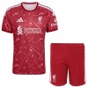 Virallinen pelipaita Liverpool Koti 2026-27 Lyhythihainen - Lasten ( + Lyhyet housut ) Virallinen pelipaita Liverpool Koti 2026-27 Lyhythihainen - Lasten ( + Lyhyet housut )
