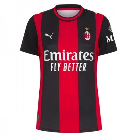 Virallinen pelipaita AC Milan Koti 2026-27 Lyhythihainen - Naisten Virallinen pelipaita AC Milan Koti 2026-27 Lyhythihainen - Naisten