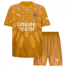 Virallinen pelipaita AC Milan Maalivahti Koti 2026-27 Lyhythihainen - Lasten ( + Lyhyet housut )