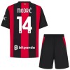 Virallinen pelipaita AC Milan Modrić 14 Koti 2026-27 Lyhythihainen - Lasten ( + Lyhyet housut ) Virallinen pelipaita AC Milan Modrić 14 Koti 2026-27 Lyhythihainen - Lasten ( + Lyhyet housut )