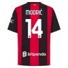 Virallinen pelipaita AC Milan Modrić 14 Koti 2026-27 Lyhythihainen - Miesten Virallinen pelipaita AC Milan Modrić 14 Koti 2026-27 Lyhythihainen - Miesten