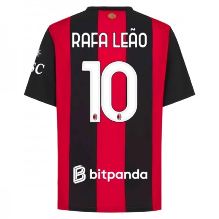 Virallinen pelipaita AC Milan Rafael Leao 10 Koti 2026-27 Lyhythihainen - Miesten Virallinen pelipaita AC Milan Rafael Leao 10 Koti 2026-27 Lyhythihainen - Miesten