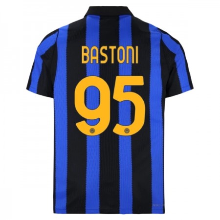 Virallinen pelipaita Inter Milan Bastoni 95 Koti 2026-27 Lyhythihainen - Miesten Virallinen pelipaita Inter Milan Bastoni 95 Koti 2026-27 Lyhythihainen - Miesten