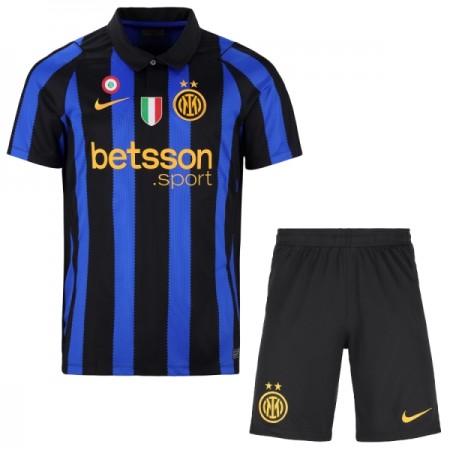 Virallinen pelipaita Inter Milan Koti 2026-27 Lyhythihainen - Lasten ( + Lyhyet housut ) Virallinen pelipaita Inter Milan Koti 2026-27 Lyhythihainen - Lasten ( + Lyhyet housut )
