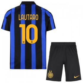 Virallinen pelipaita Inter Milan Lautaro 10 Koti 2026-27 Lyhythihainen - Lasten ( + Lyhyet housut )