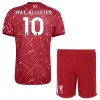 Virallinen pelipaita Liverpool Mac Allister 10 Koti 2026-27 Lyhythihainen - Lasten ( + Lyhyet housut ) Virallinen pelipaita Liverpool Mac Allister 10 Koti 2026-27 Lyhythihainen - Lasten ( + Lyhyet housut )