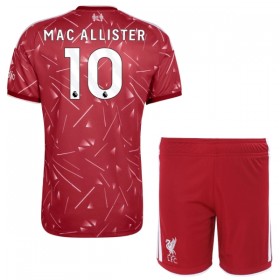 Virallinen pelipaita Liverpool Mac Allister 10 Koti 2026-27 Lyhythihainen - Lasten ( + Lyhyet housut )