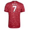 Virallinen pelipaita Liverpool Wirtz 7 Koti 2026-27 Lyhythihainen - Lasten ( + Lyhyet housut )