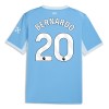 Virallinen pelipaita Manchester City Bernardo 20 Koti 2026-27 Lyhythihainen - Miesten Virallinen pelipaita Manchester City Bernardo 20 Koti 2026-27 Lyhythihainen - Miesten