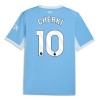 Virallinen pelipaita Manchester City Cherki 10 Koti 2026-27 Lyhythihainen - Miesten Virallinen pelipaita Manchester City Cherki 10 Koti 2026-27 Lyhythihainen - Miesten