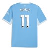 Virallinen pelipaita Manchester City Doku 11 Koti 2026-27 Lyhythihainen - Miesten Virallinen pelipaita Manchester City Doku 11 Koti 2026-27 Lyhythihainen - Miesten