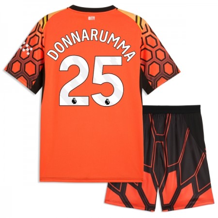 Virallinen pelipaita Manchester City Donnarumma 25 Maalivahti Kolmas 2026-27 Lyhythihainen Oranssi - Lasten ( + Lyhyet housut ) Virallinen pelipaita Manchester City Donnarumma 25 Maalivahti Kolmas 2026-27 Lyhythihainen Oranssi - Lasten ( + Lyhyet housut )
