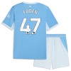 Virallinen pelipaita Manchester City Foden 47 Koti 2026-27 Lyhythihainen - Lasten ( + Lyhyet housut ) Virallinen pelipaita Manchester City Foden 47 Koti 2026-27 Lyhythihainen - Lasten ( + Lyhyet housut )
