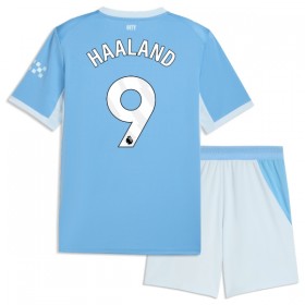 Virallinen pelipaita Manchester City Haaland 9 Koti 2026-27 Lyhythihainen - Lasten ( + Lyhyet housut )