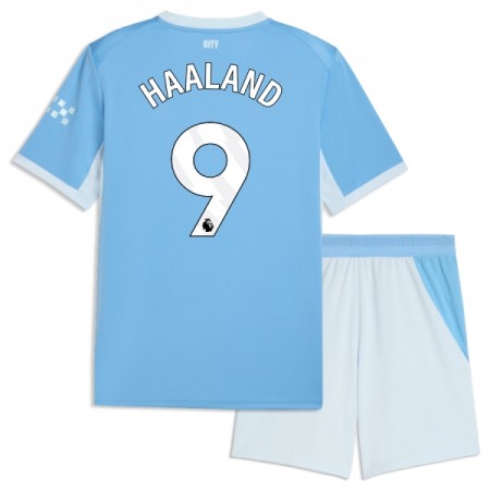 Virallinen pelipaita Manchester City Haaland 9 Koti 2026-27 Lyhythihainen - Lasten ( + Lyhyet housut ) Virallinen pelipaita Manchester City Haaland 9 Koti 2026-27 Lyhythihainen - Lasten ( + Lyhyet housut )