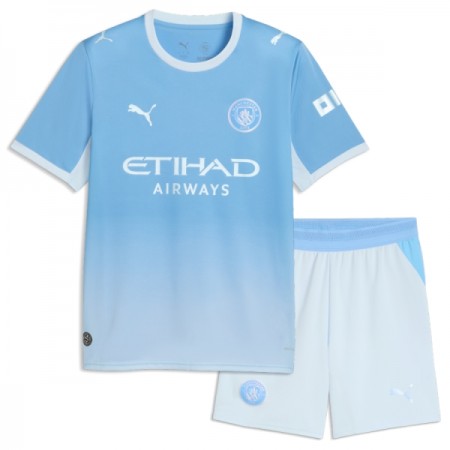 Virallinen pelipaita Manchester City Koti 2026-27 Lyhythihainen - Lasten ( + Lyhyet housut )