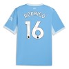 Virallinen pelipaita Manchester City Rodrigo 16 Koti 2026-27 Lyhythihainen - Miesten