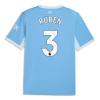 Virallinen pelipaita Manchester City Ruben 3 Koti 2026-27 Lyhythihainen - Miesten Virallinen pelipaita Manchester City Ruben 3 Koti 2026-27 Lyhythihainen - Miesten