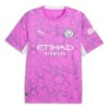 Virallinen pelipaita Manchester City Vieras Maalivahti 2026-27 Lyhythihainen Pinkki - Miesten Virallinen pelipaita Manchester City Vieras Maalivahti 2026-27 Lyhythihainen Pinkki - Miesten