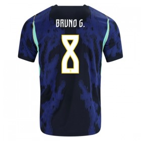 Virallinen pelipaita Brasilia Bruno Guimaraes 8 Vieras MM-kisat 2026 Lyhythihainen - Miesten