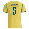 Virallinen pelipaita Brasilia Casemiro 5 Koti MM-kisat 2026 Lyhythihainen - Miesten
