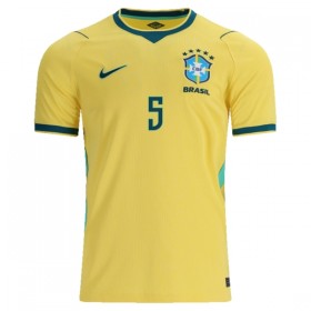 Virallinen pelipaita Brasilia Casemiro 5 Koti MM-kisat 2026 Lyhythihainen - Miesten