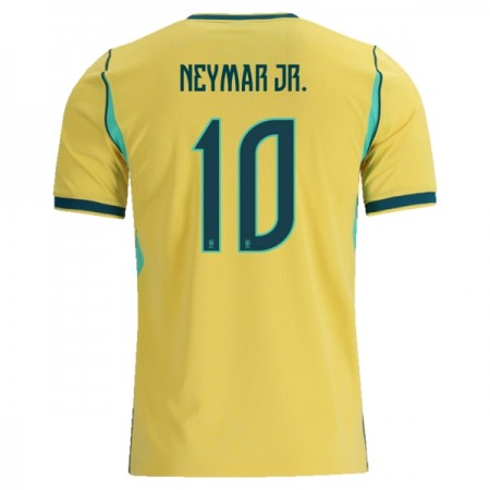 Virallinen pelipaita Brasilia Neymar JR 10 Koti MM-kisat 2026 Lyhythihainen - Miesten Virallinen pelipaita Brasilia Neymar JR 10 Koti MM-kisat 2026 Lyhythihainen - Miesten
